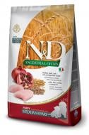 Корм сухой для щенков для средних пород/для крупных пород Farmina N&D AncestralGrain (курица и гранат) 12 кг