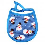 Слинявчик Blanka Сніговичок блакитний 14394 Слинявчик Blanka Сніговичок блакитний 14394