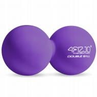 Массажный мяч 4fizjo Lacrosse Double Ball 6,5 x 13,5 см Purple (P-5907739314338)