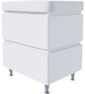Тумба на ножках Сансервіс Hilton2-60 белая с умывальником Zen-60 Тумба на ножках Сансервіс Hilton2-60 белая с умывальником Zen-60