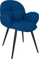Стул обеденный Nowy Styl MICHEL HN BLACK (BOX-1) KL-311 синий/черный