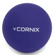 Масажний м'яч Cornix Lacrosse Ball 6,3 см Navy Blue XR-0229