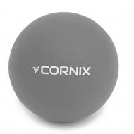 Массажный мяч Cornix Lacrosse Ball 6,3 см Grey XR-0120