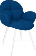Стул обеденный Nowy Styl MICHEL HN WHITE (BOX-1) KL-311 синий/белый