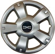 Ковпак для коліс SJS Dacia NEW 201 R14" 4 шт. срібний (107761)