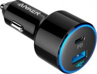 Автомобільний зарядний пристрій Anker PowerDrive PD+ 2 - 18W PD + 15W PowerIQ2.0 (A2721HF1/A2721GF1)