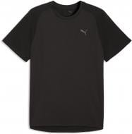 Футболка Puma M PWRTRAIN FABRIC MIX TEE 52853501 р.M чорний