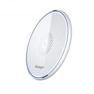 Бездротовий зарядний пристрій Essager Desktop QI Magnetic Wireless Phone Charger 15W White (EWXZMX-JMB02)