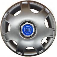 Колпак для колес SJS Fiat (синій) 205 R14" 4 шт. серебряный (107769)