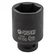 Головка глубокая 42 мм 3/4''6 гр Forsage 1 шт. F-46510042