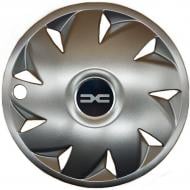 Ковпак для коліс SJS Dacia NEW 210 R14" 4 шт. срібний (107774)