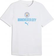 Футболка Puma MCFC FtblCulture Tee 78627938 р.S белый Футболка Puma MCFC FtblCulture Tee 78627938 р.S белый