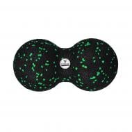 Массажный мяч Cornix EPP DuoBall 8x16 см Black/Green XR-0123