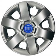 Колпак для колес SJS Fiat (синій) 310 R15" 4 шт. серебряный (107793)