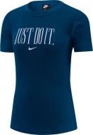 Футболка Nike W NSW TOP SS PREP JDI AR3645-474 р.S синий