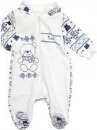 Комбінезон для хлопчика Фламінго святковий 412-513 р.68 білий із синім