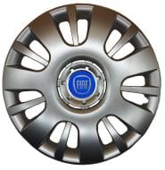 Колпак для колес SJS Fiat (синій) 312 R15" 4 шт. серебряный (107796)