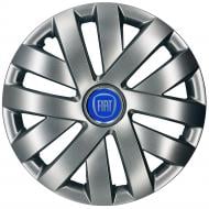 Колпак для колес SJS Fiat (синій) 315 R15" 4 шт. серебряный (107802)