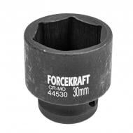 Головка ударная 30 мм 6-гранная 1/2'' Forcekraft FK-44530