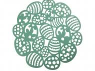 Коврик для сервировки Аплі Краплі Easter 30 см голубой Коврик для сервировки Аплі Краплі Easter 30 см голубой