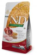 Корм сухой для взрослых котов Farmina N&D AncestralGrain курица и гранат 10 кг