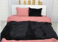 Комплект постельного белья Велюр Winter Delicate 28-0107 Piota 143х210 см черный/розовый MirSon