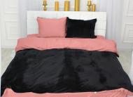Комплект постельного белья Велюр Winter Delicate 28-0107 Piota 160х220 см черный/розовый MirSon Комплект постельного белья Велюр Winter Delicate 28-0107 Piota 160х220 см черный/розовый MirSon