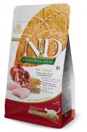 Корм сухой для стерилизованных взрослых кошек Farmina N&D AncestralGrain курица и гранат 5 кг
