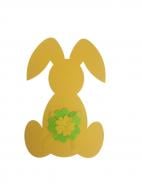 Конверт для столовых приборов Аплі Краплі Rabbit 24x16 см желтый