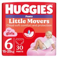 Подгузники-трусики Huggies Girl 6 15-25 кг 30 шт.