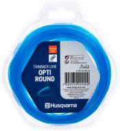 Корд триммерный Husqvarna Opti Round 1.5 мм x 15 м синий, блистер