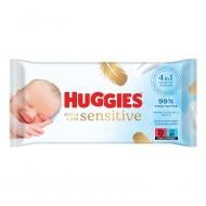 Дитячі вологі серветки Huggies Pure Gold 56 шт.