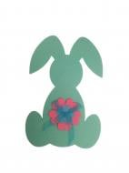 Конверт для столовых приборов Аплі Краплі Rabbit 24x16 см голубой