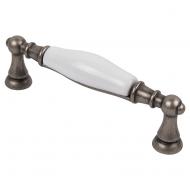 Мебельная ручка скоба Bosetti Marella CR 15141.96 68825 96 мм сталь/ белый