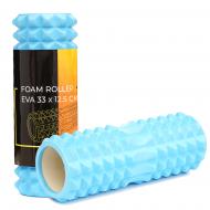Массажный ролик Cornix EVA 33 x 12,5 см XR-0331 Sky Blue