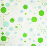 Штора для душа Bisk DOTS GREEN 05163