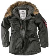 Куртка мужская зимняя Alpha Industries Mountain AL-IND-M-GR р.L grey