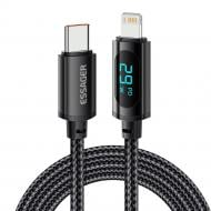 Кабель Essager Enjoy LED Digital Display USB Charging Cable Type C 1 м (EXCTL-XY01-P)