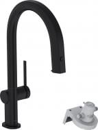 Змішувач для кухні Hansgrohe Aqittura M91 FilterSystem 210 чорний матовий 76803670