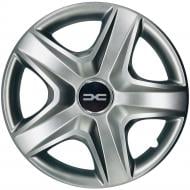 Ковпак для коліс SJS Dacia NEW 202 R14" 4 шт. срібний (107888)