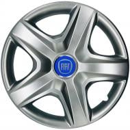 Колпак для колес SJS Fiat (синій) 202 R14" 4 шт. серебряный (107889)