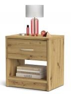 Тумба прикроватная Accord Naka Pepe NP1 392x415x281 мм дуб артизан/дуб артизан