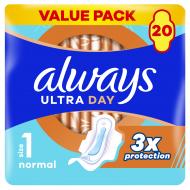 Прокладки гігієнічні Always Ultra Day Normal (Розмір 1) 20 шт.