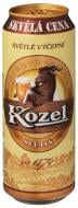 Пиво Velkopopovitsky Kozel Premium светлое фильтрованное ж/б 4,6% 0,5 л