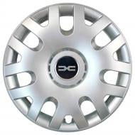 Колпак для колес SJS Dacia NEW 204 R14" 4 шт. серебряный (107891)