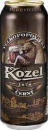 Пиво Velkopopovitsky Kozel темное фильтрованное ж/б 3,7% 0,5 л
