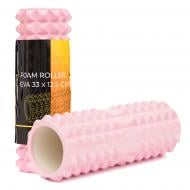 Ролик массажный Cornix EVA 33 x 12,5 см XR-0326 Light Pink