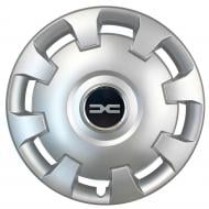Ковпак для коліс SJS Dacia NEW 206 R14" 4 шт. срібний (107893)