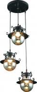 ВИТРИНА! Подвес Altalusse 3x40 Вт E27 орех INL-3084P-03 Brown