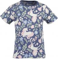 Футболка для девочек Blue Seven р.122 голубой 702307 X * 98